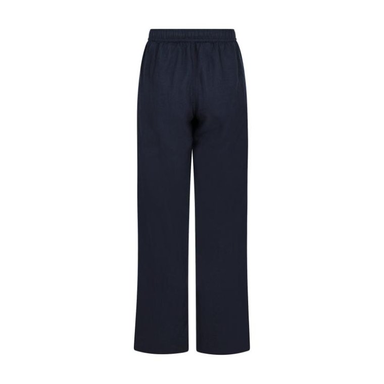 Neo Noir - SONAR LINEN PANTS - Navy