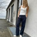 Neo Noir - SONAR LINEN PANTS - Navy