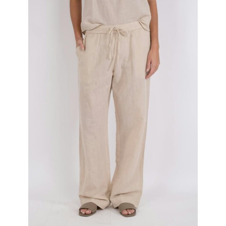 Neo Noir - SONAR LINEN PANTS - Sand