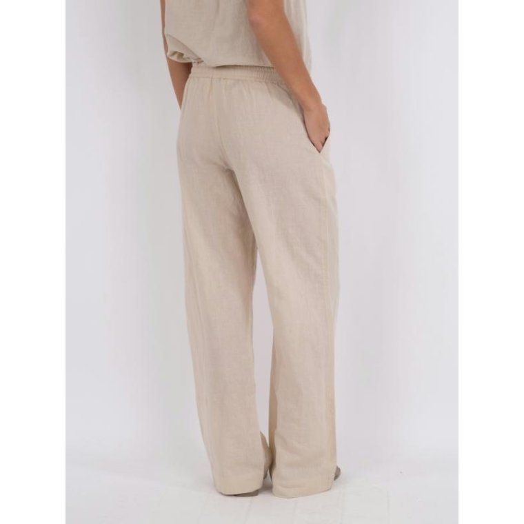 Neo Noir - SONAR LINEN PANTS - Sand