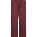 Neo Noir - SONAR LINEN PANTS - Dark Rose
