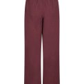 Neo Noir - SONAR LINEN PANTS - Dark Rose