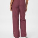 Neo Noir - SONAR LINEN PANTS - Dark Rose