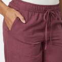 Neo Noir - SONAR LINEN PANTS - Dark Rose
