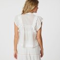 Neo Noir - JAYLA S VOILE TOP - White