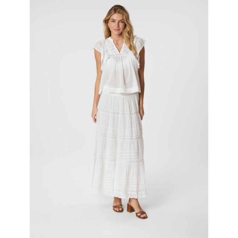 Neo Noir - JAYLA S VOILE TOP - White 40