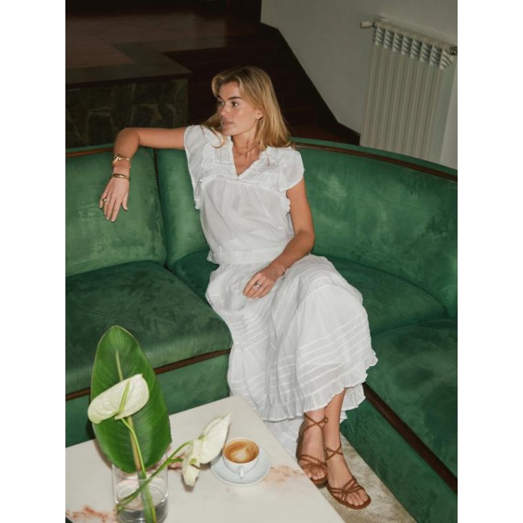 Neo Noir - JAYLA S VOILE TOP - White 40