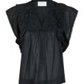 Neo Noir - JAYLA S VOILE TOP - Navy