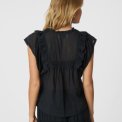 Neo Noir - JAYLA S VOILE TOP - Navy