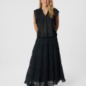 Neo Noir - JAYLA S VOILE TOP - Navy