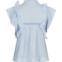Neo Noir - JAYLA S VOILE TOP - Light Blue