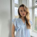 Neo Noir - JAYLA S VOILE TOP - Light Blue