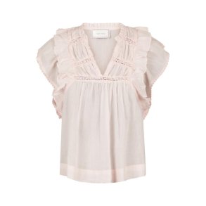 Neo Noir - JAYLA S VOILE TOP - Light pink