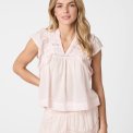 Neo Noir - JAYLA S VOILE TOP - Light pink