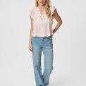 Neo Noir - JAYLA S VOILE TOP - Light pink