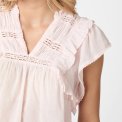 Neo Noir - JAYLA S VOILE TOP - Light pink