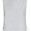 Neo Noir - Svetlana linen Top - White
