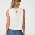Neo Noir - Svetlana linen Top - White