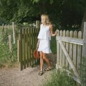 Neo Noir - Svetlana linen Top - White