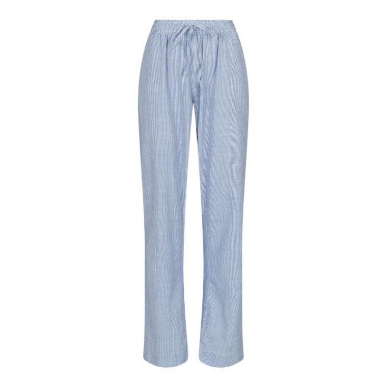 Neo Noir - Sonar Mini Stripe Pants - Blue