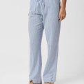 Neo Noir - Sonar Mini Stripe Pants - Blue