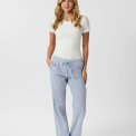 Neo Noir - Sonar Mini Stripe Pants - Blue