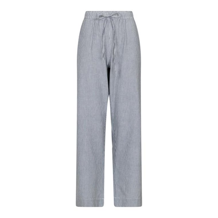 Neo Noir - Sonar Mini Stripe Pants - Dark Navy