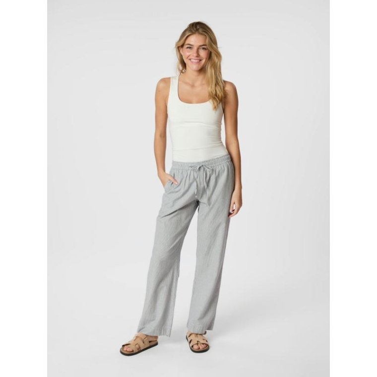 Neo Noir - Sonar Mini Stripe Pants - Dark Navy