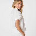 Neo Noir - ODESA LINEN BLOUSE - White
