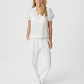Neo Noir - ODESA LINEN BLOUSE - White