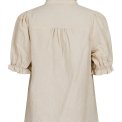 Neo Noir - ODESA LINEN BLOUSE - Sand