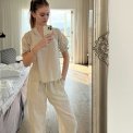 Neo Noir - ODESA LINEN BLOUSE - Sand