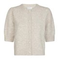 Neo Noir - Trudy Knit Cardigan - Beige Melange	