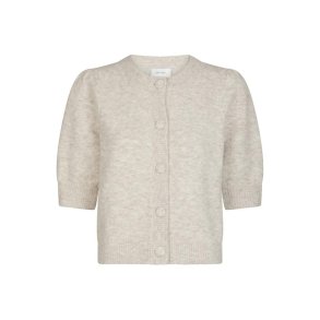Neo Noir - Trudy Knit Cardigan - Beige Melange	
