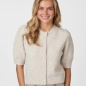 Neo Noir - Trudy Knit Cardigan - Beige Melange	