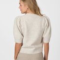 Neo Noir - Trudy Knit Cardigan - Beige Melange	
