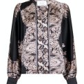 Neo Noir - MASSIMA PAISLEY BORDER BLOUSE - Black