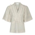 Neo Noir - Evienne S Voile Top - Ivory
