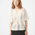 Neo Noir - Evienne S Voile Top - Ivory