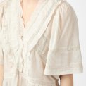 Neo Noir - Evienne S Voile Top - Ivory
