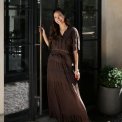 Neo Noir - Evienne S Voile Top - Dark brown