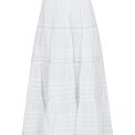 Neo Noir - Felicia S Voile Skirt - White