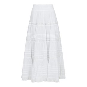 Neo Noir - Felicia S Voile Skirt - White