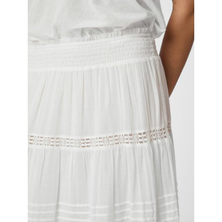 Neo Noir - Felicia S Voile Skirt - White