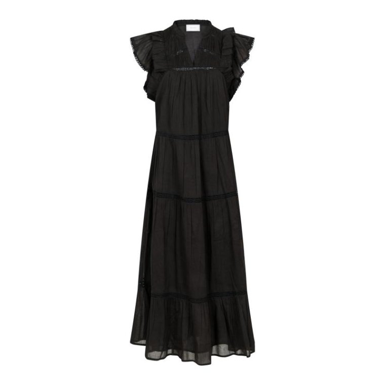 Neo Noir - Ankita S Voile Dress - Black