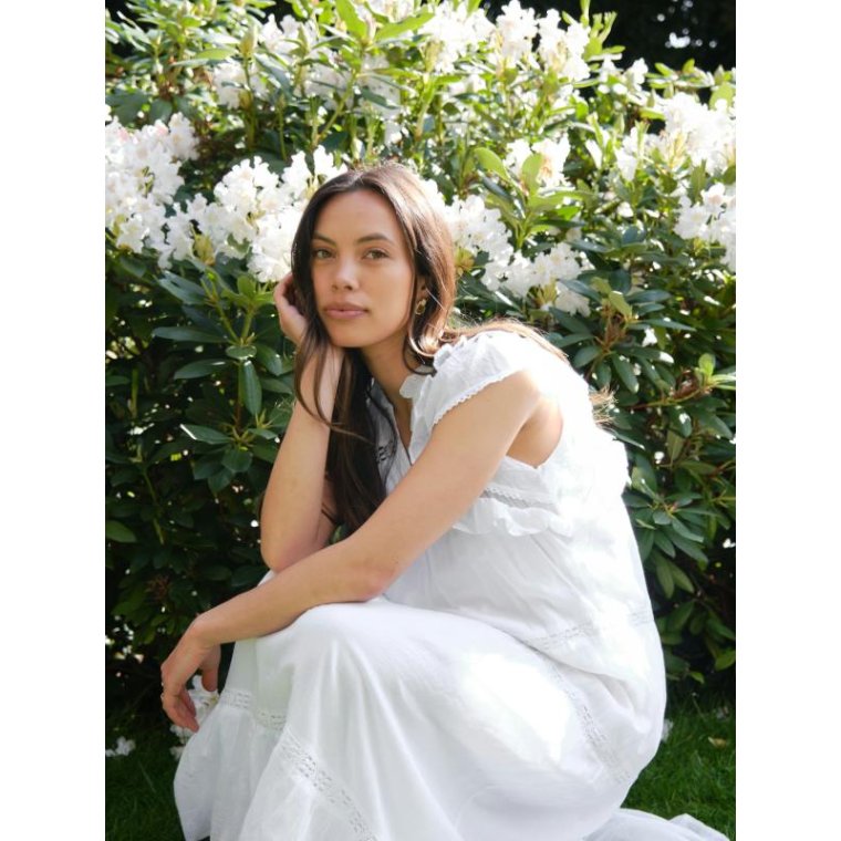 Neo Noir - Ankita S Voile Dress - White