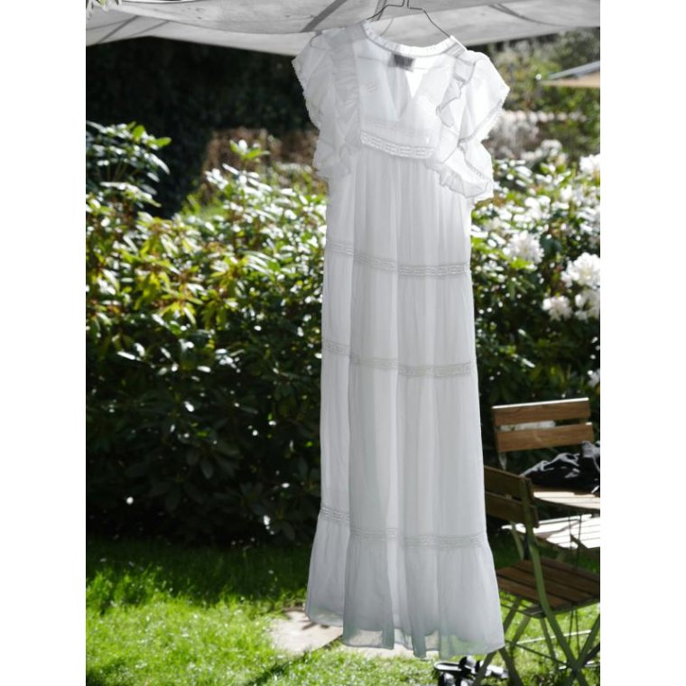 Neo Noir - Ankita S Voile Dress - White