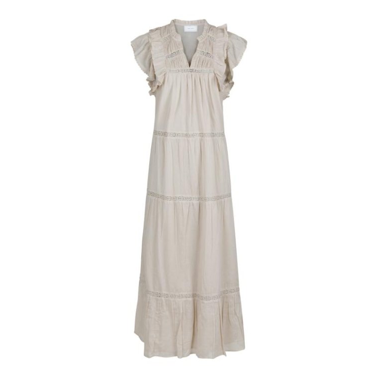 Neo Noir - Ankita S Voile Dress - sand