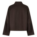 Neo Noir - Hamra Wool Jacket - Chocolate Brown