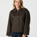 Neo Noir - Hamra Wool Jacket - Chocolate Brown